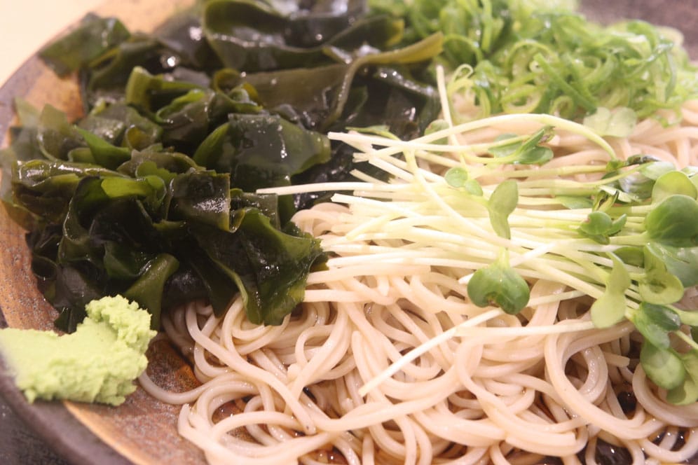 準備食　そばサラダ