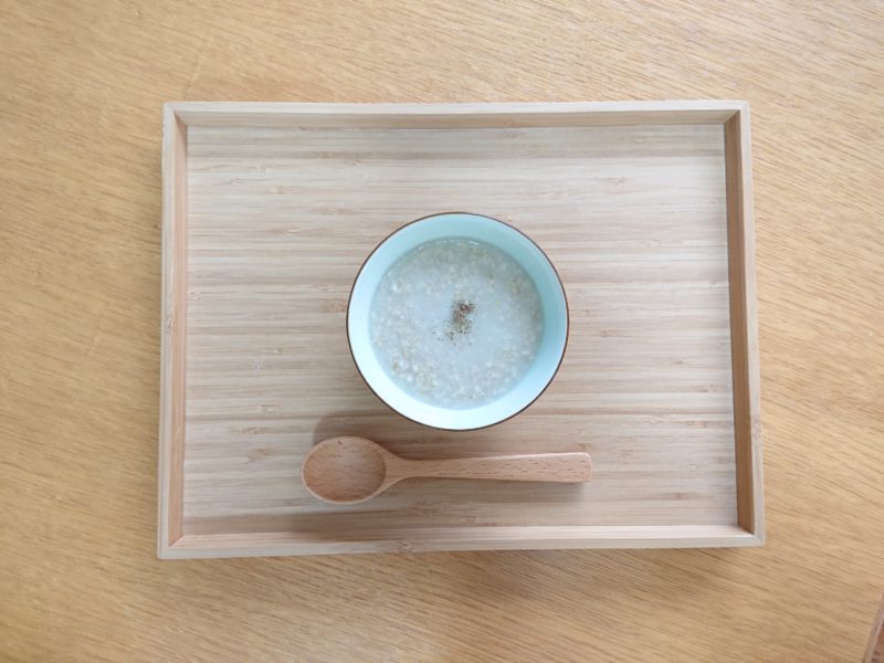 オートミールのお粥