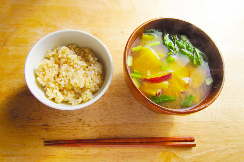 複合炭水化物の多い食事