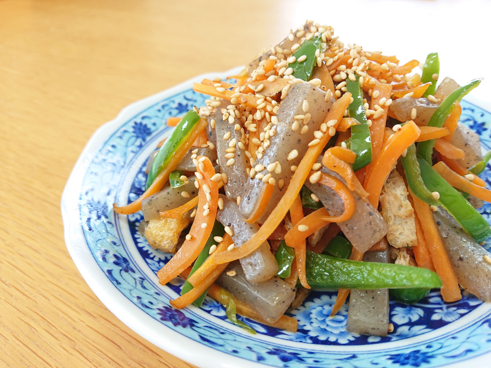 こんにゃくのきんぴら