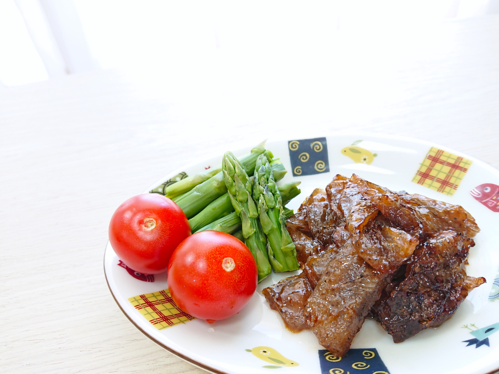 氷こんにゃくの生姜焼き