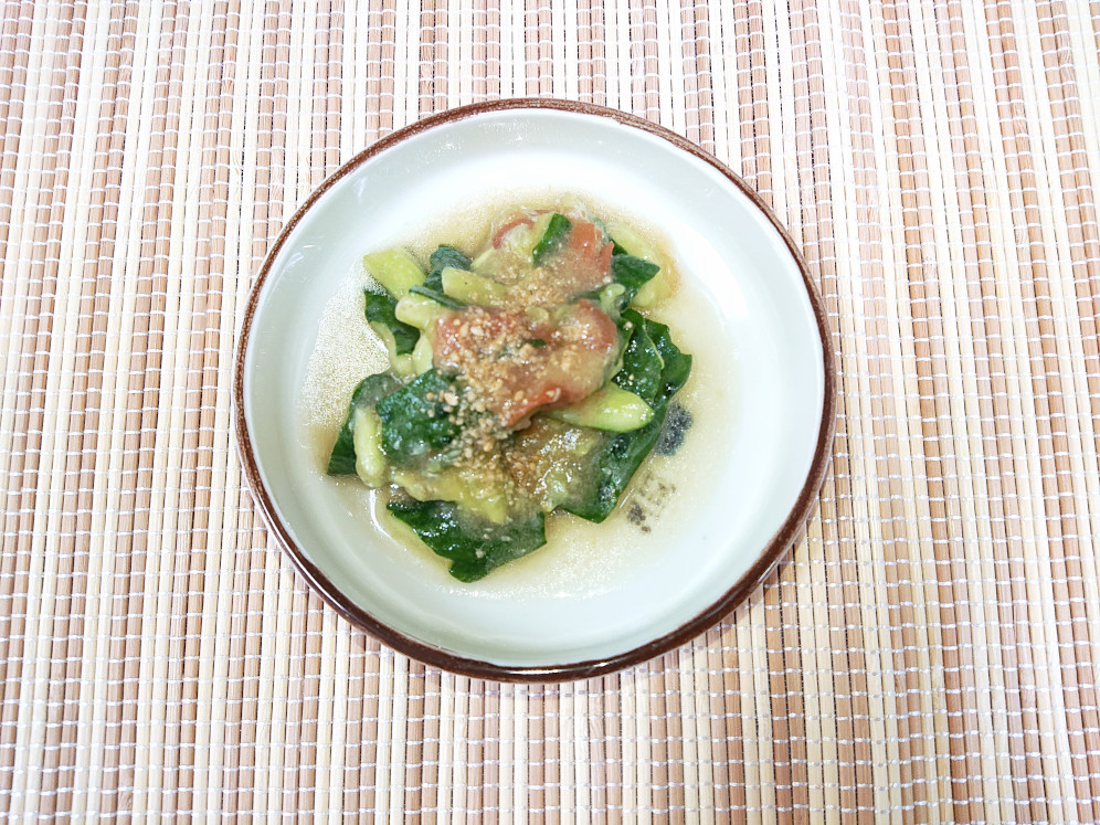 たたき梅きゅうり